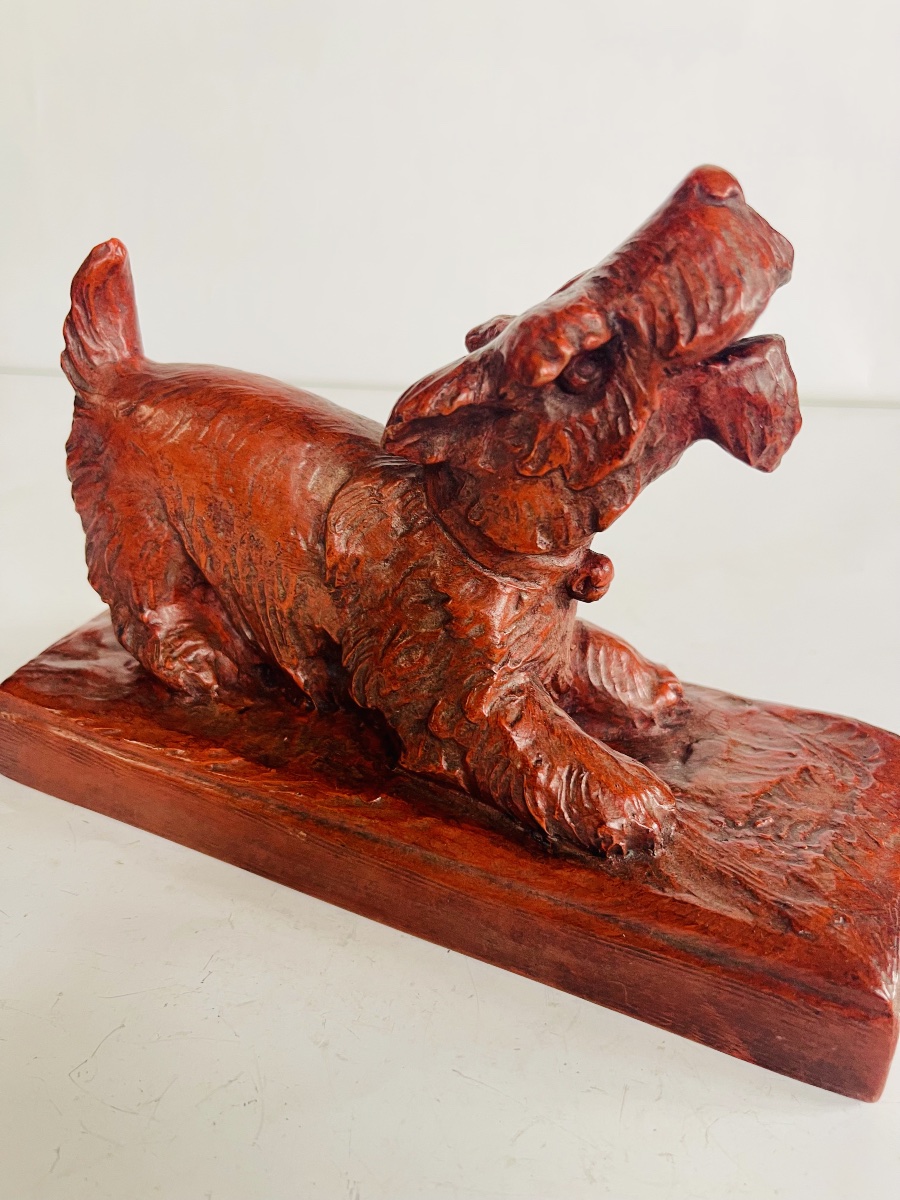 Terracotta Terrier Dog - Callo-photo-1